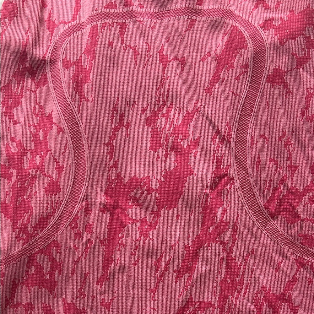 Women's Pink Camouflage Intimate LULU LEMON Top